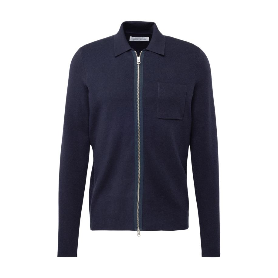 Samsøe & Samsøe Samsøe Samsøe Gebreid vest Guna navy -