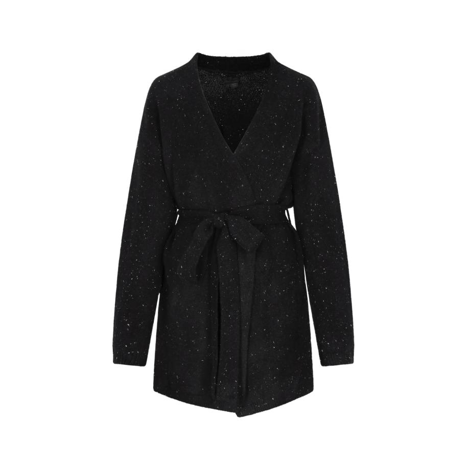 DreiMaster DreiMaster Klassik Gebreid vest zwart / wit -