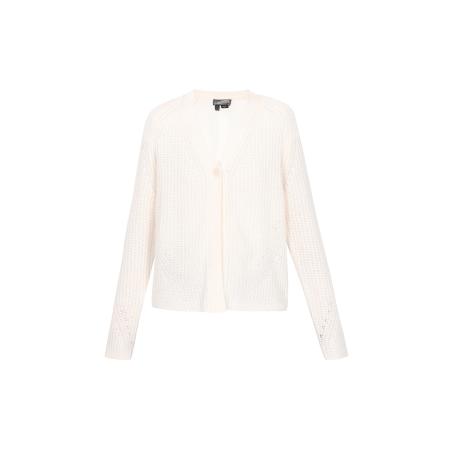 DreiMaster DreiMaster Vintage Gebreid vest offwhite