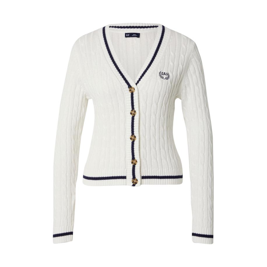 GAP GAP Gebreid vest navy / wit -