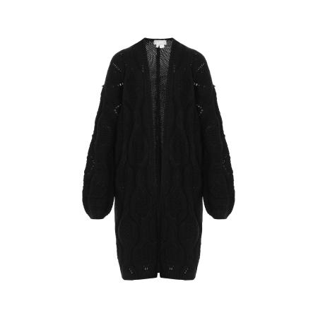 Usha Usha Gebreid vest zwart