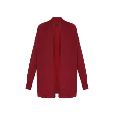 DreiMaster DreiMaster Klassik Gebreid vest Classic bourgogne