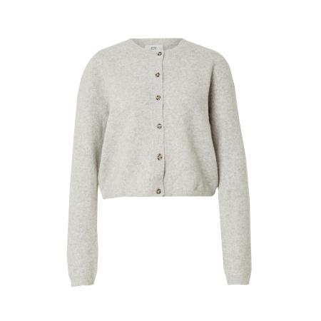 JDY JDY Gebreid vest JDYChloe grijs gemêleerd