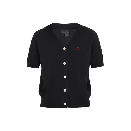 DreiMaster DreiMaster Klassik Gebreid vest zwart