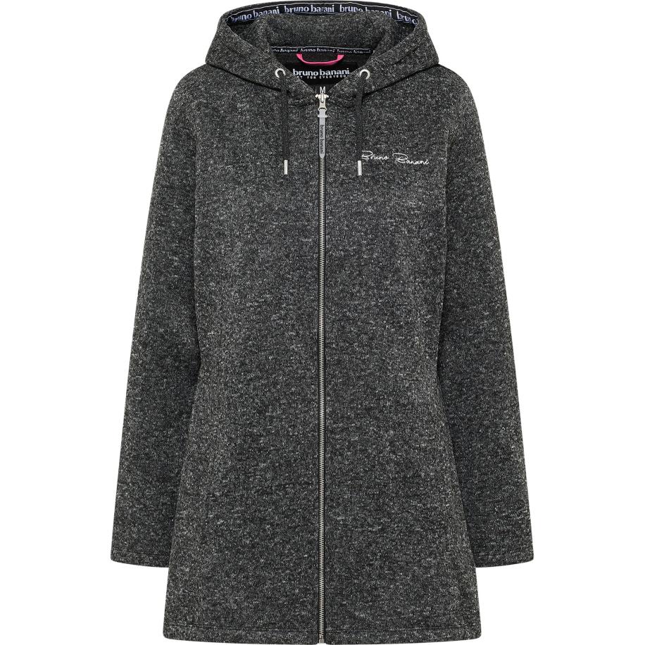 Bruno Banani Bruno Banani Gebreid vest Blevins zwart / wit -