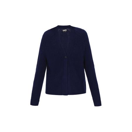 DreiMaster DreiMaster Vintage Gebreid vest Vintage donkerblauw