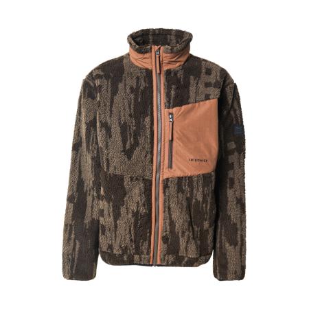 Iriedaily Iriedaily Fleece jas Flawless bruin / lichtbruin / donkerbruin