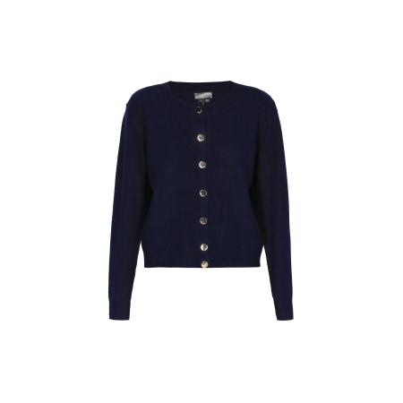 DreiMaster DreiMaster Vintage Gebreid vest Vintage navy