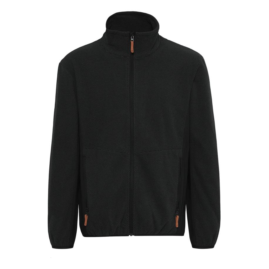 North Bend North Bend Fleece jas Helgo zwart -