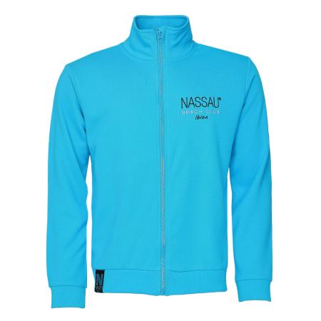 NASSAU Beach Club NASSAU Beach Club Sweatvest blauw / zwart / zilver