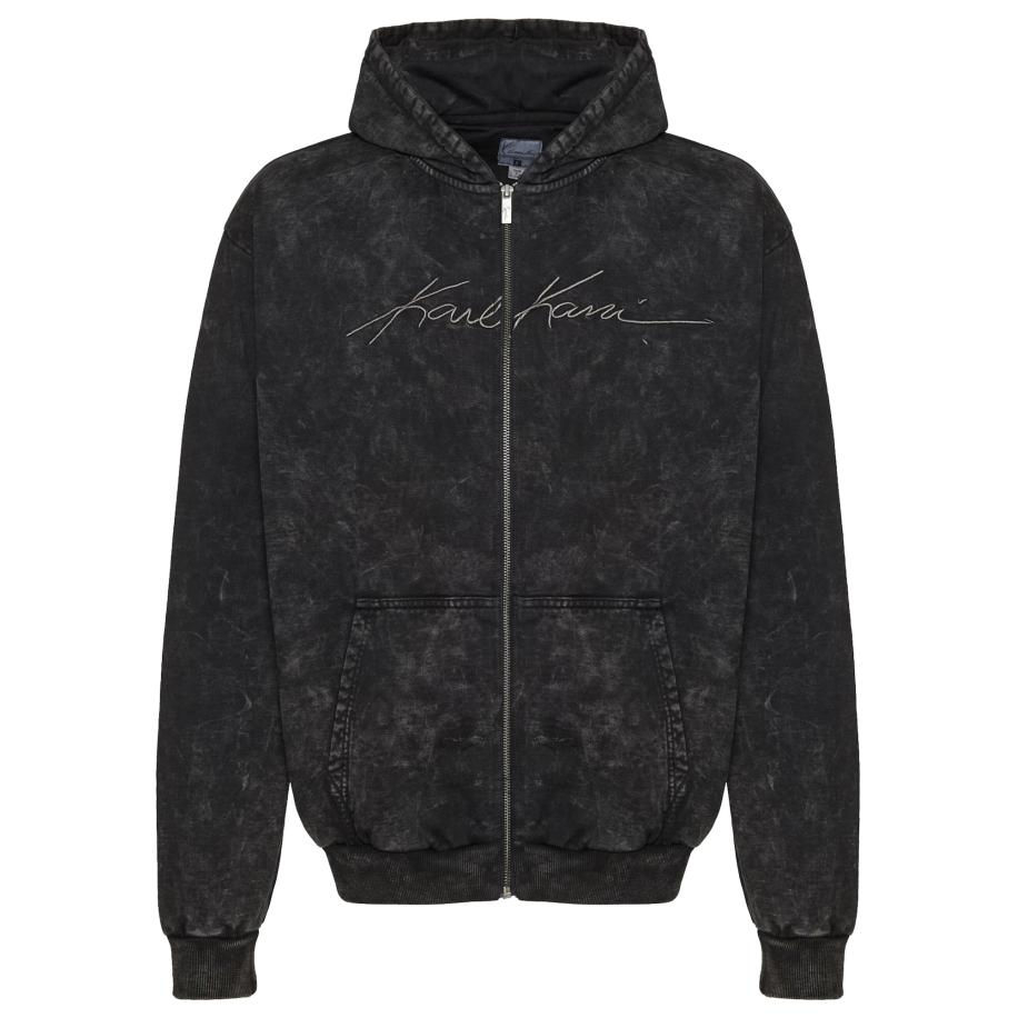 Karl Kani Karl Kani Sweatvest zwart -