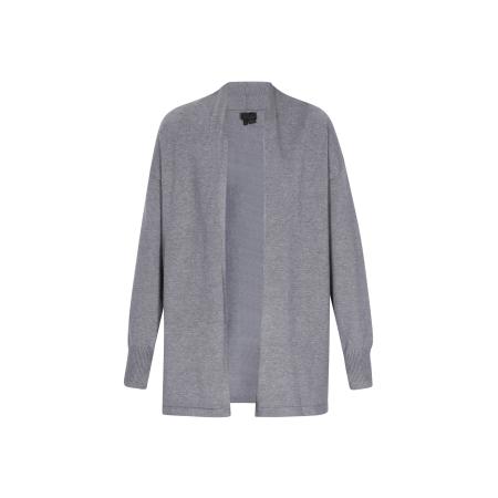 DreiMaster DreiMaster Klassik Gebreid vest Classic grijs