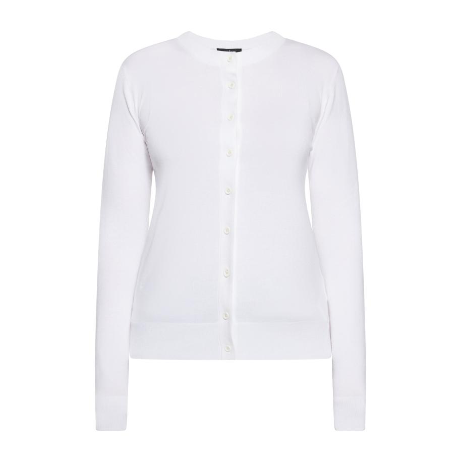 Usha usha BLACK LABEL Gebreid vest wit -