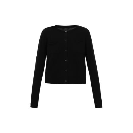 DreiMaster DreiMaster Klassik Gebreid vest Classic zwart