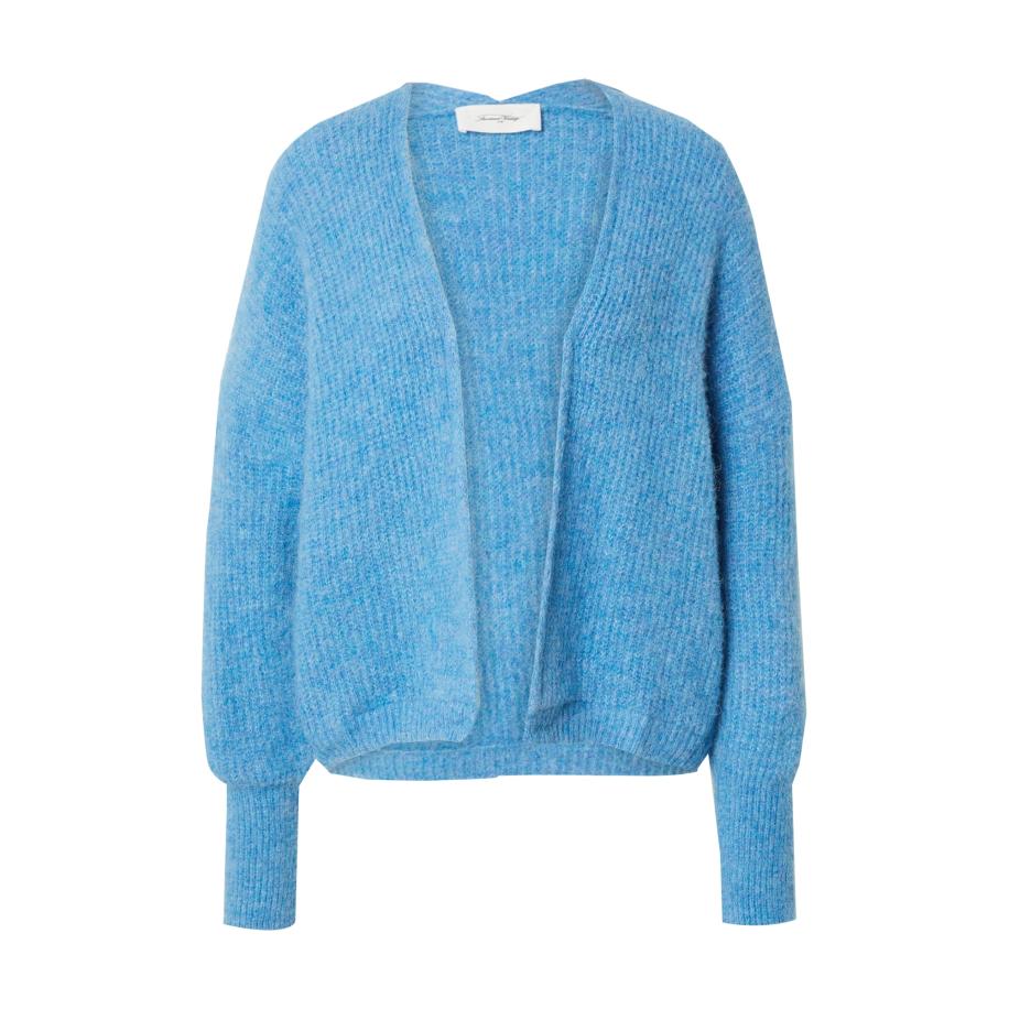 American Vintage AMERICAN VINTAGE Gebreid vest EAST lichtblauw -