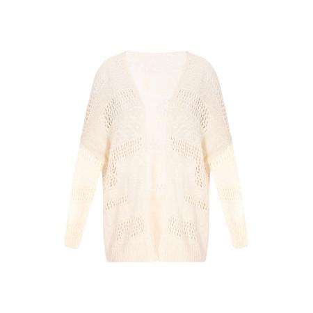 Sidona Sidona Gebreid vest Sidona nude