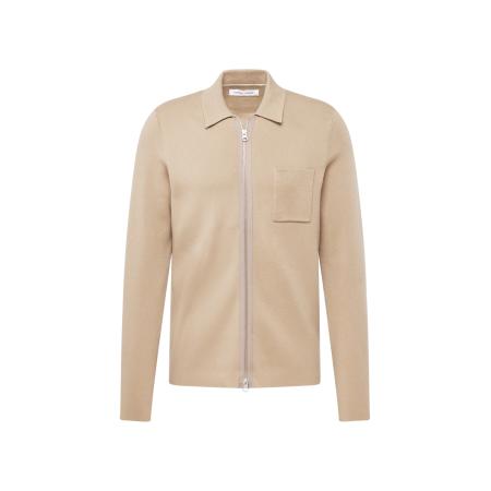 Samsøe Samsøe Gebreid vest Guna beige