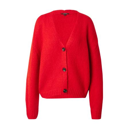 Comma COMMA Gebreid vest rood