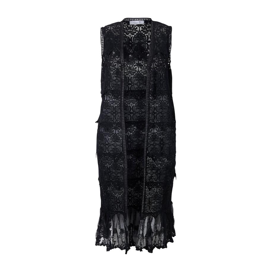 MIAMODA MIAMODA Kimono zwart -