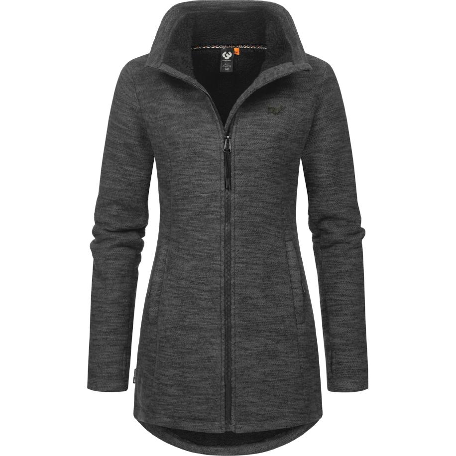 Ragwear Ragwear Gebreid vest Miram donkergrijs -