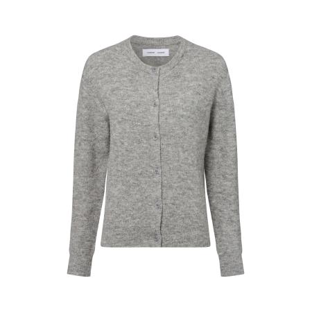 Samsøe & Samsøe Samsøe Samsøe Gebreid vest Nor lichtgrijs