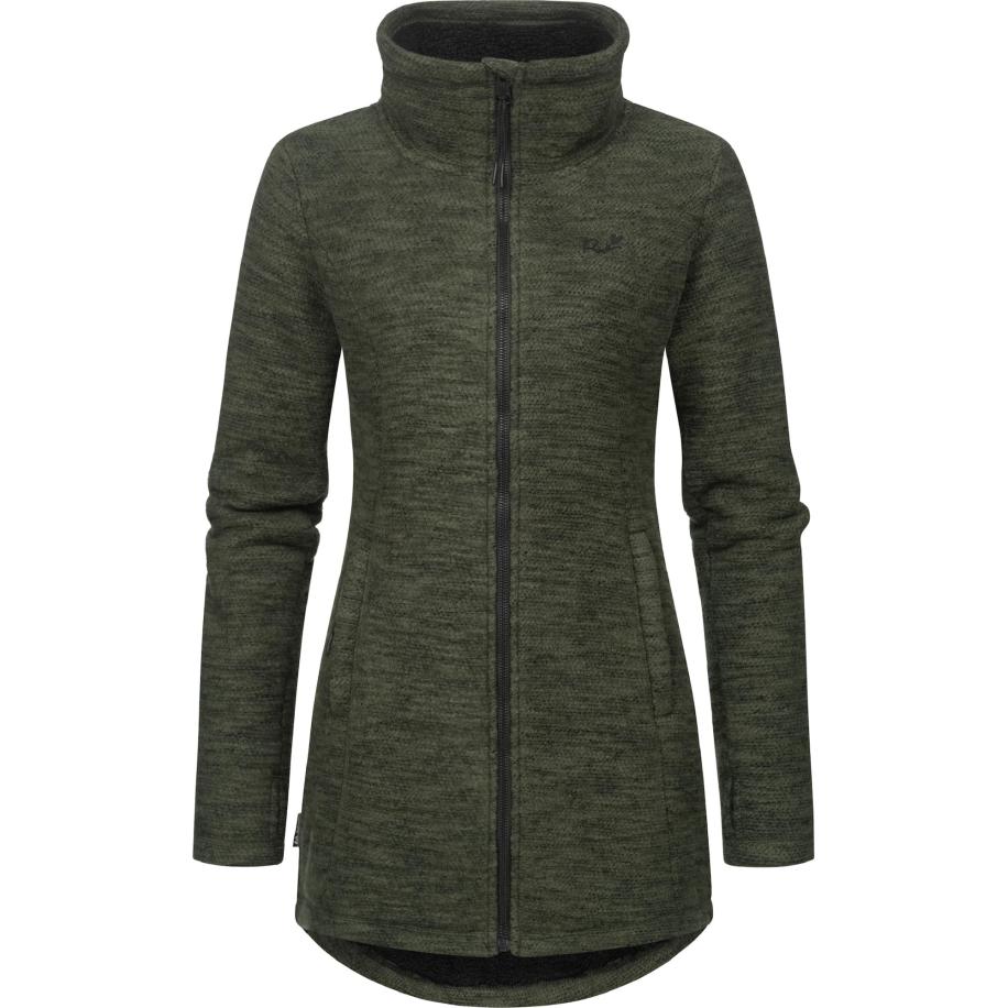 Ragwear Ragwear Gebreid vest Miram groen -