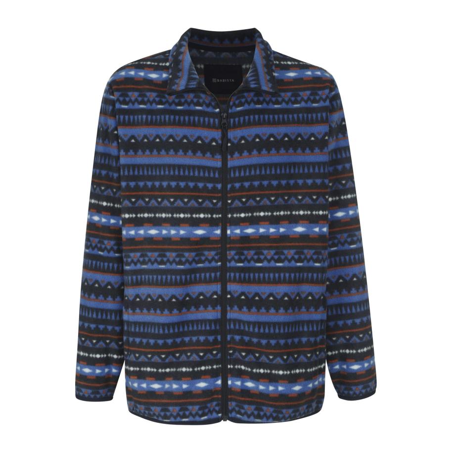 BABISTA Sweatjacket donkerblauw, Gestreept Blauw