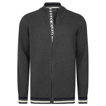 Felix Hardy Felix Hardy Gebreid vest antraciet