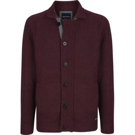 BABISTA BABISTA Gebreid vest Roblote bourgogne