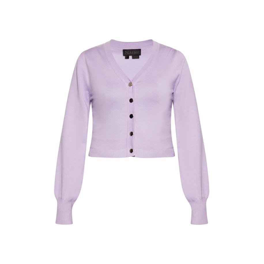 NAEMI NAEMI Gebreid vest lavendel -