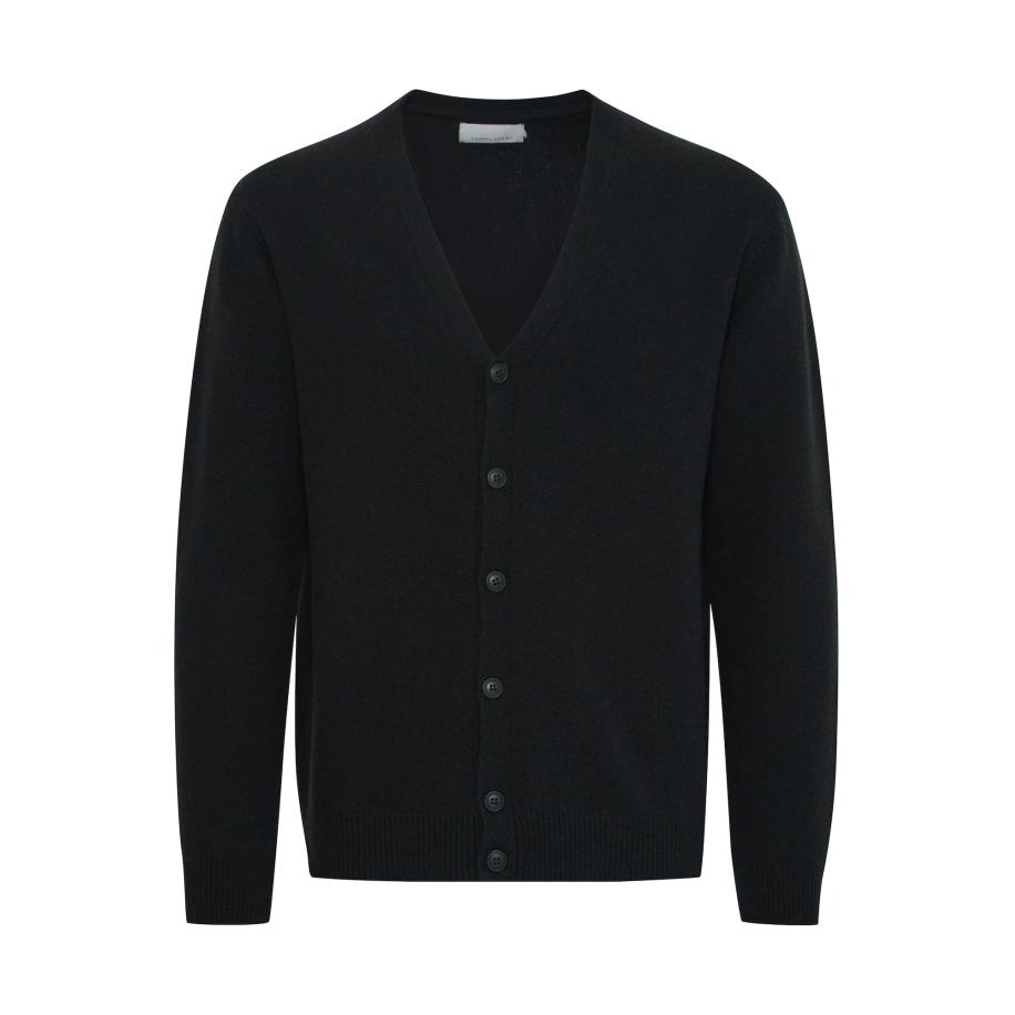 Casual Friday Casual Friday Gebreid vest Karl donkerblauw -