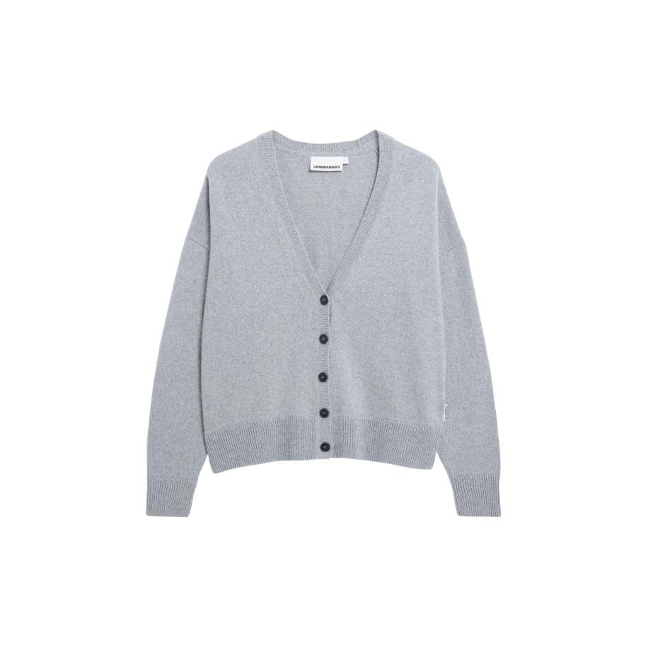 Armedangels ARMEDANGELS Gebreid vest KAAJA grijs -