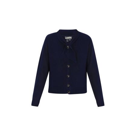 DreiMaster DreiMaster Vintage Gebreid vest marine