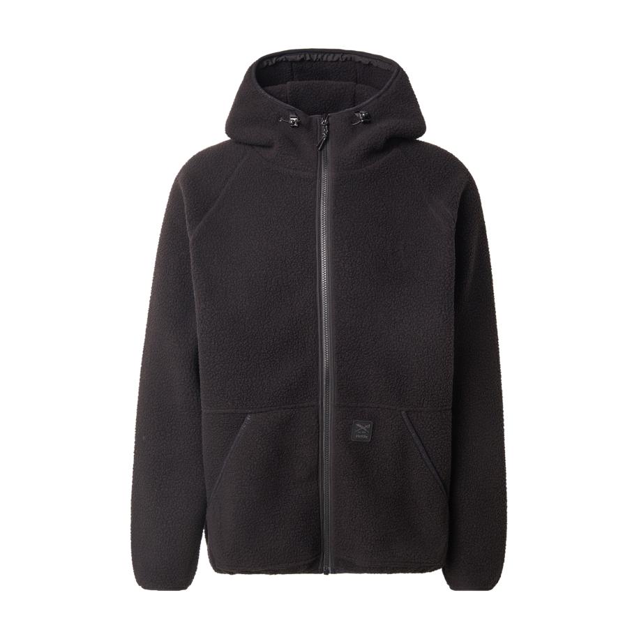 Iriedaily Iriedaily Fleece jas Quentin zwart -