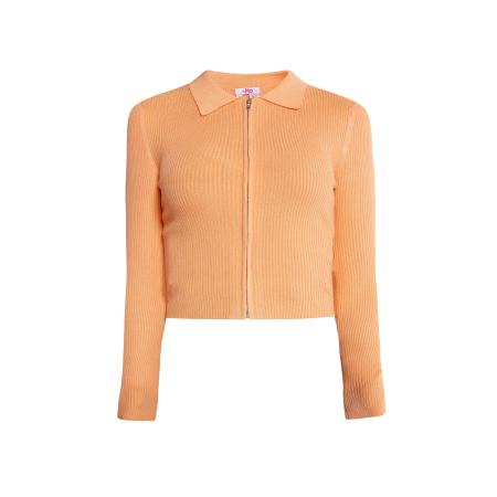 MYMO MYMO Gebreid vest Keepsudry abrikoos