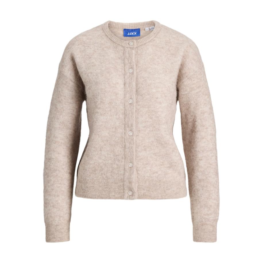 JJXX JJXX Gebreid vest JXMATILDA lichtbeige -