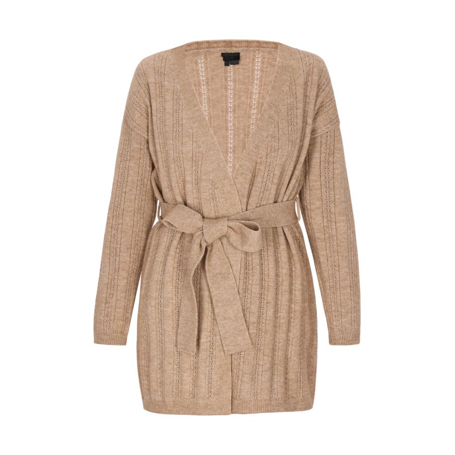 DreiMaster DreiMaster Klassik Gebreid vest sand -