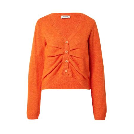 Modström modström Gebreid vest Heat oranjerood