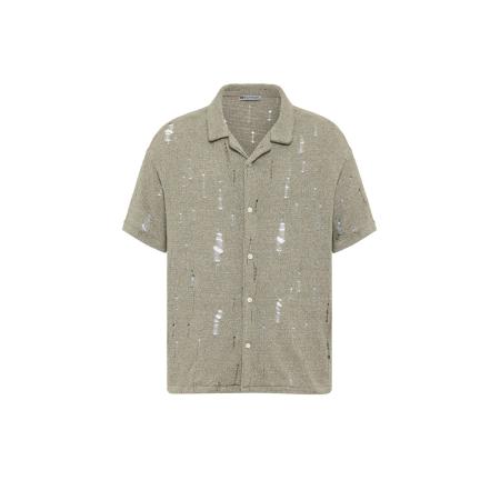 Dandalo Dandalo Gebreid vest kaki