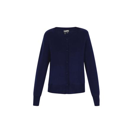 DreiMaster DreiMaster Vintage Gebreid vest navy