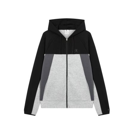 Champion Authentic Athletic Apparel Champion Authentic Athletic Apparel Sweatvest donkergrijs / grijs gemêleerd / zwart