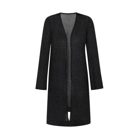 IZIA IZIA Gebreid vest zwart