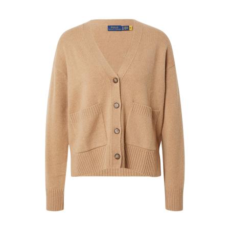 Polo Ralph Lauren Polo Ralph Lauren Gebreid vest camel / wit