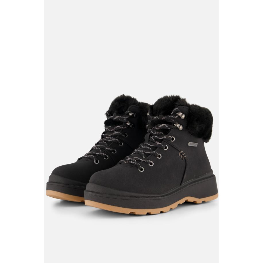 Skechers Park City Veterboots zwart Nubuck Zwart