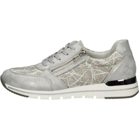 Remonte - Veterschoenen Laag Licht Grijs