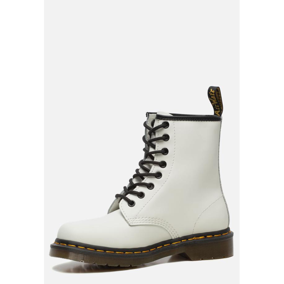 Dr. Martens 1460 Smooth veterboots wit Leer Wit