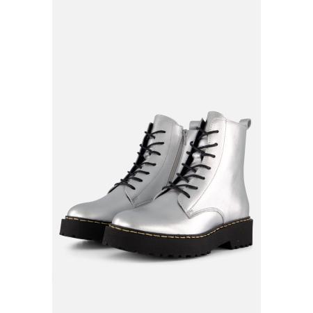 Cellini veterboots zilver metallic