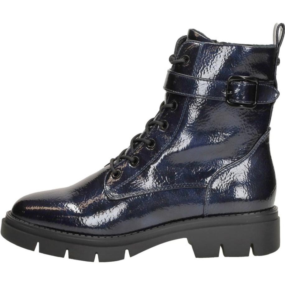 Tamaris - Veterschoenen Hoog Blauw