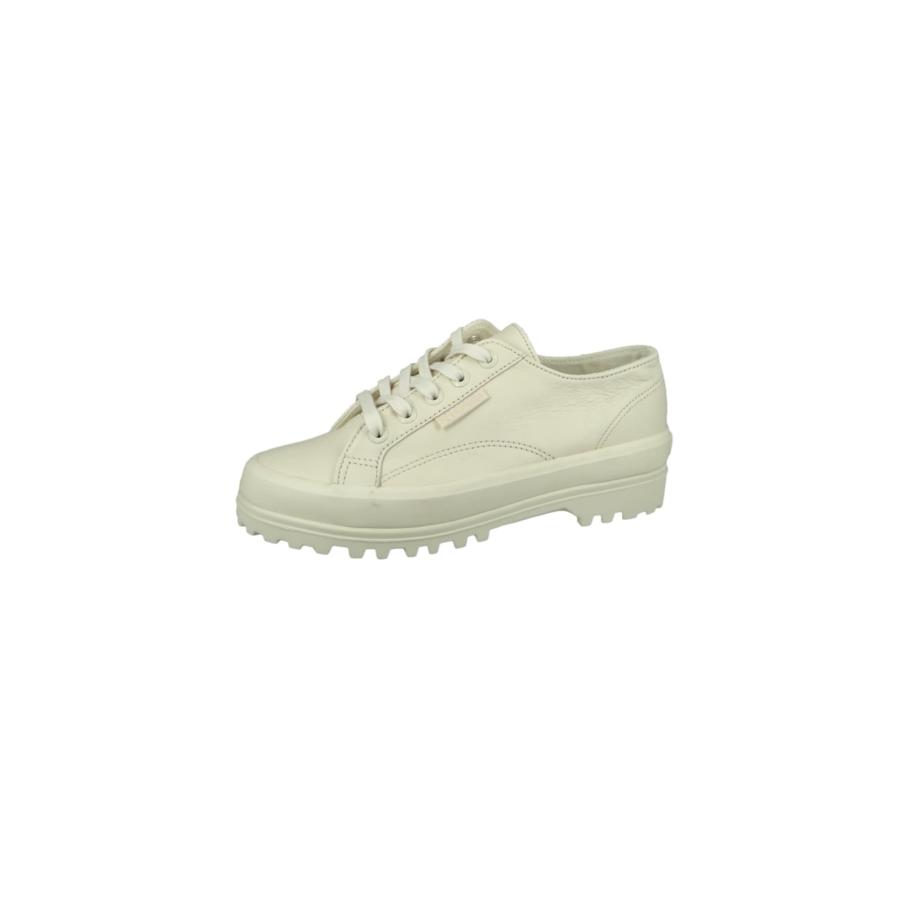 SUPERGA Veterschoen crème Wit