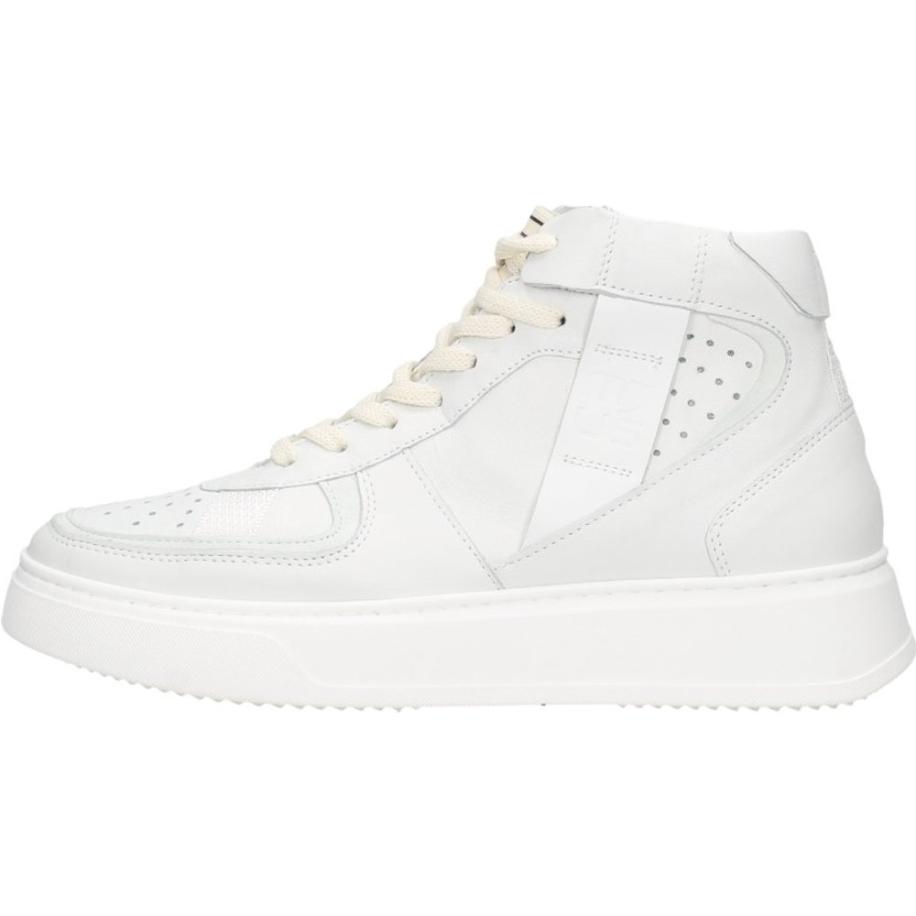 Mjus - Veterschoenen Hoog Wit